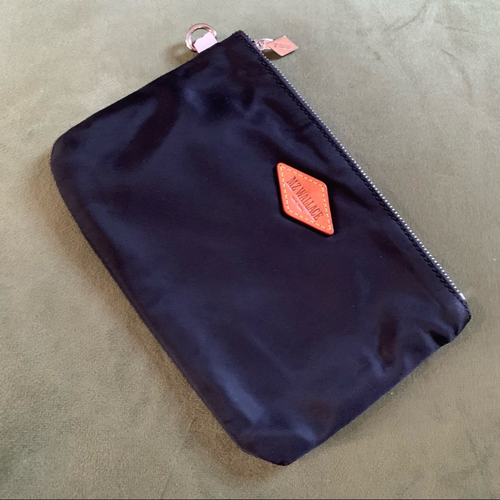 MZ Wallace Black Cosmetic Bag Pouch